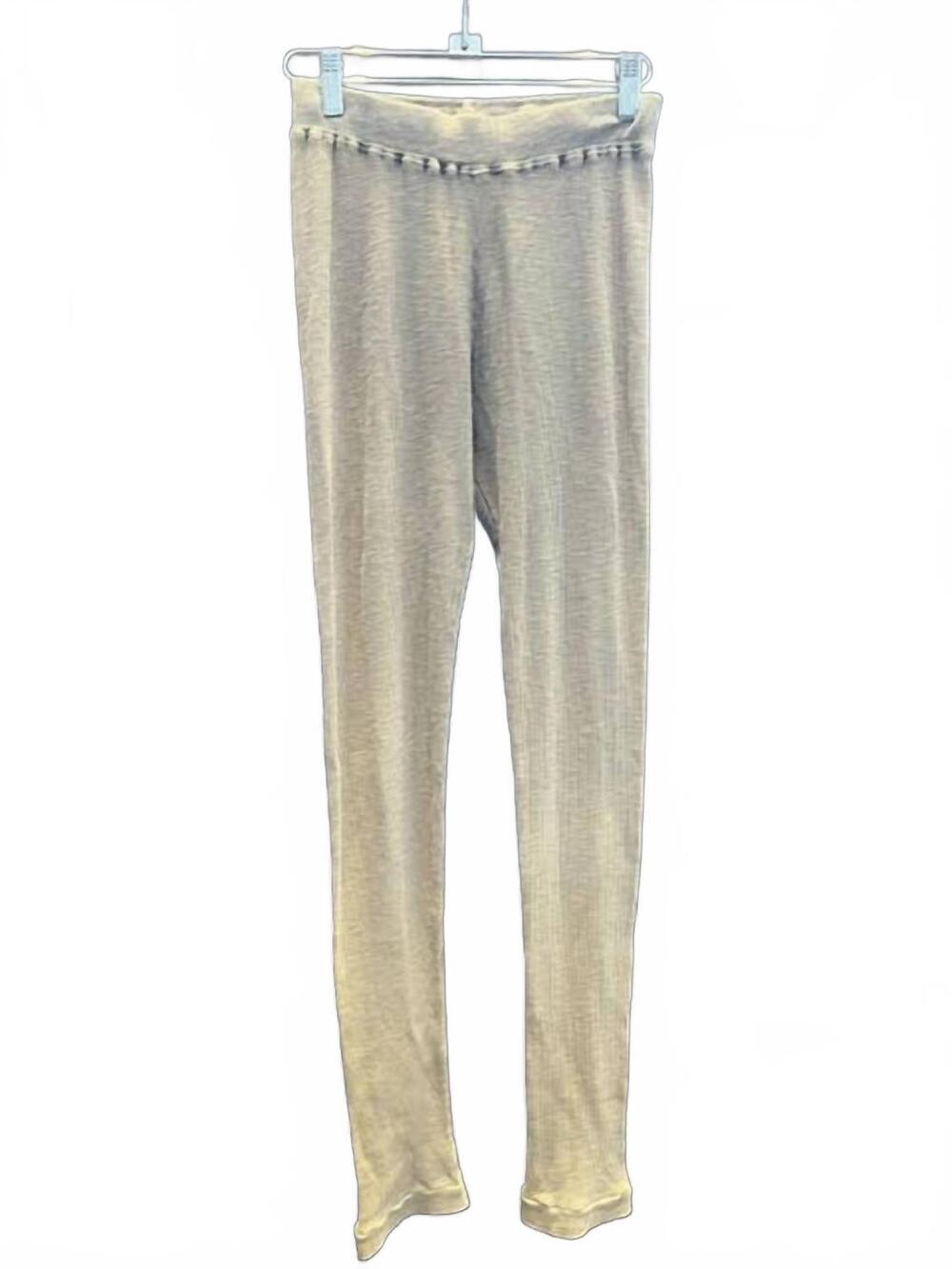NEW CHRISTINA LEHR women's thermal legging in grey